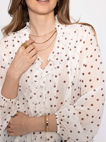 SASSYCLASSY Blouse in White