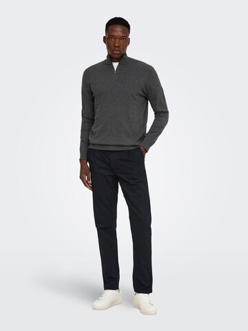 Pullover 'ONSLoui' di Only & Sons in grigio