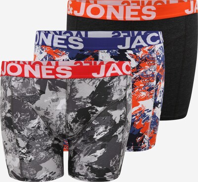 kék / sötétszürke / vegyes színek / narancs Jack & Jones Plus Boxeralsók 'CORE', Termék nézet