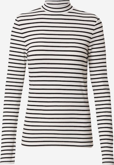Q/S designed by Shirt in de kleur Zwart / Wit, Productweergave