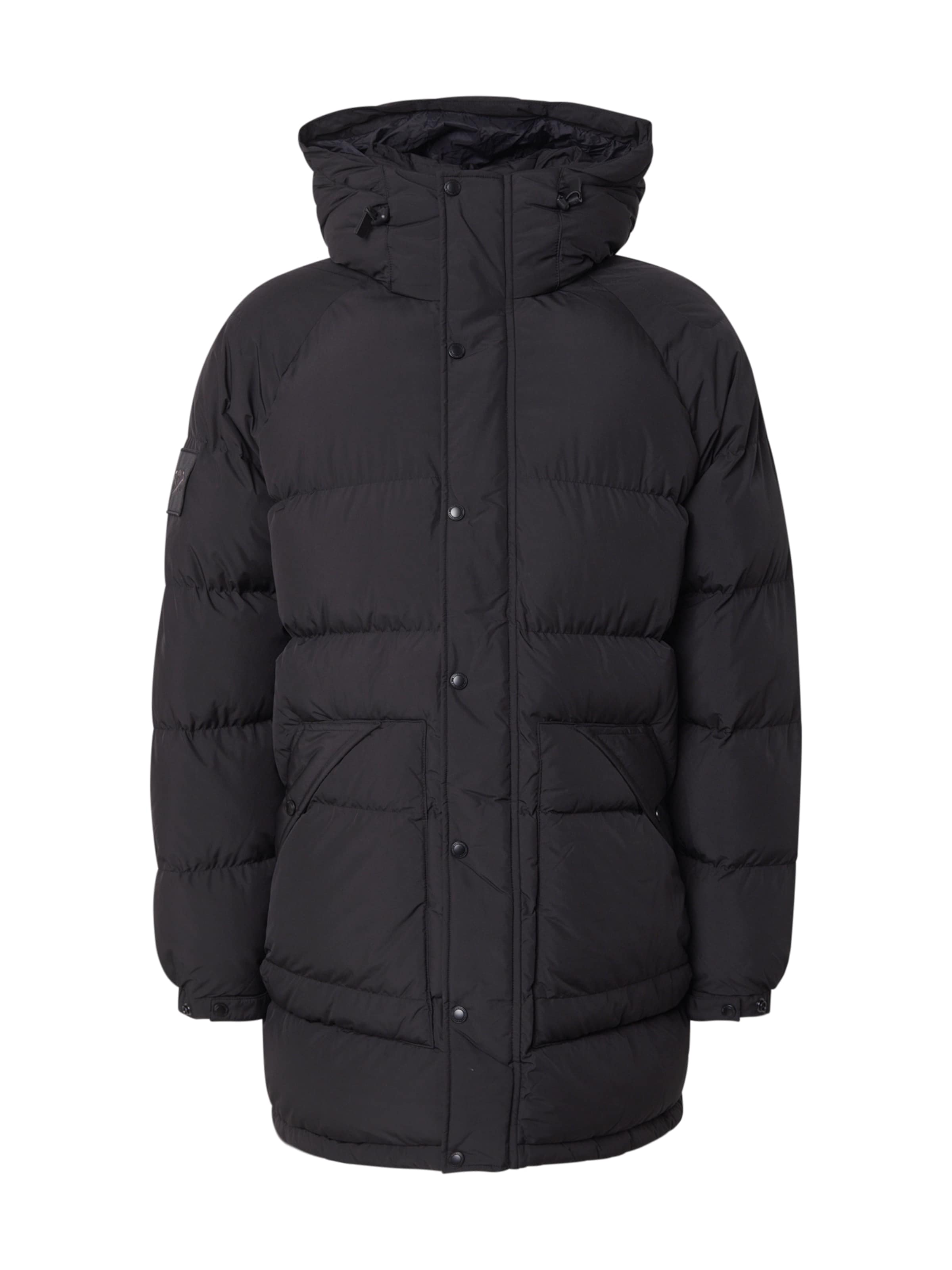 Superdry Talvejope, värv must: eest vaates