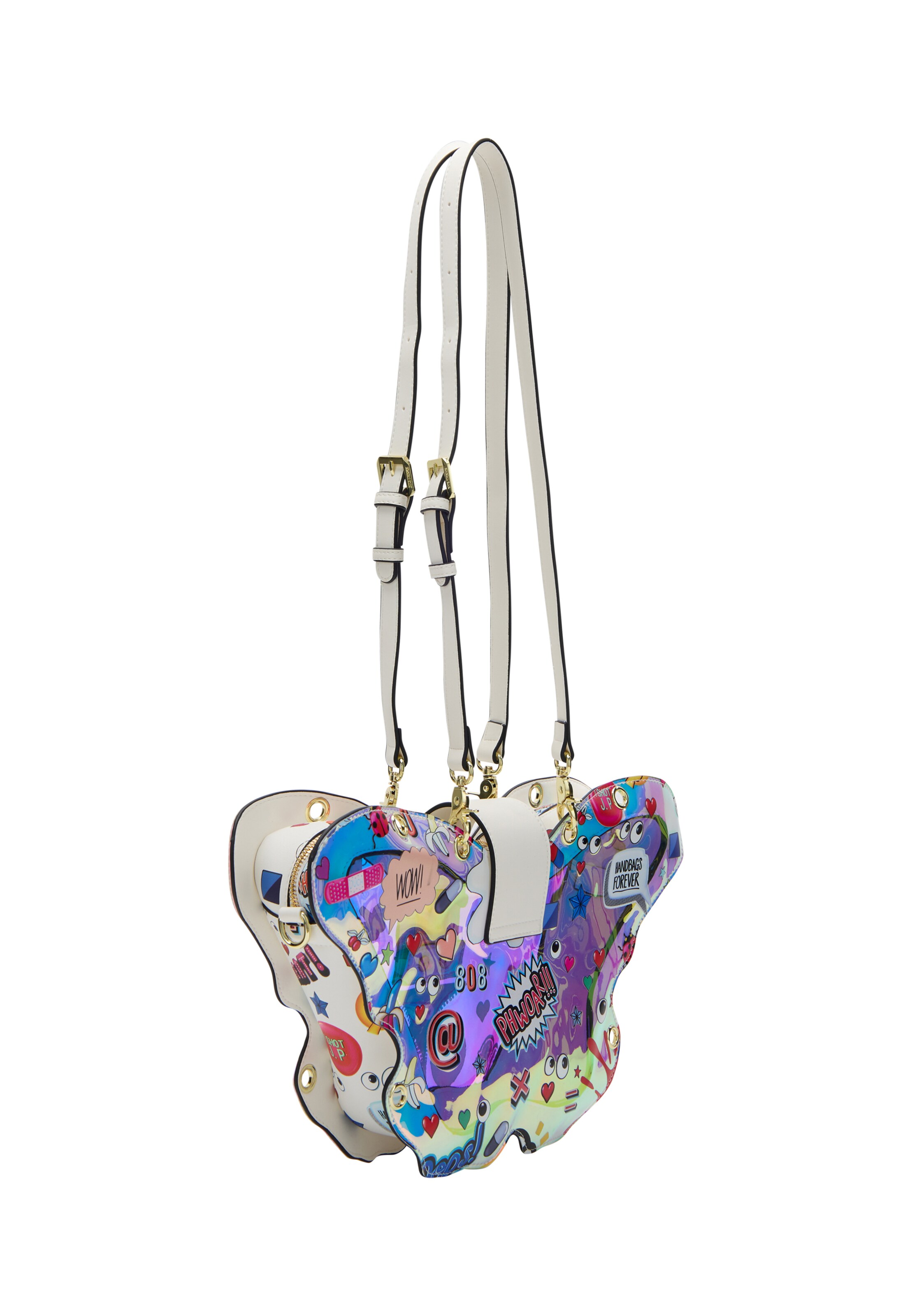 Sac bandoulière 'Pop Eyetheme' MYMO en blanc