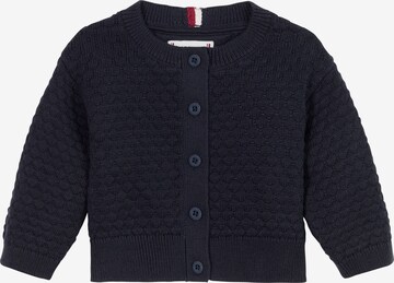 TOMMY HILFIGER Knit Cardigan in Blue: front