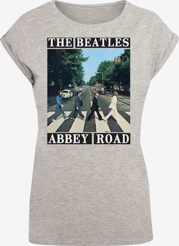 F4NT4STIC T-Shirt 'The Beatles' in Grau: predná strana