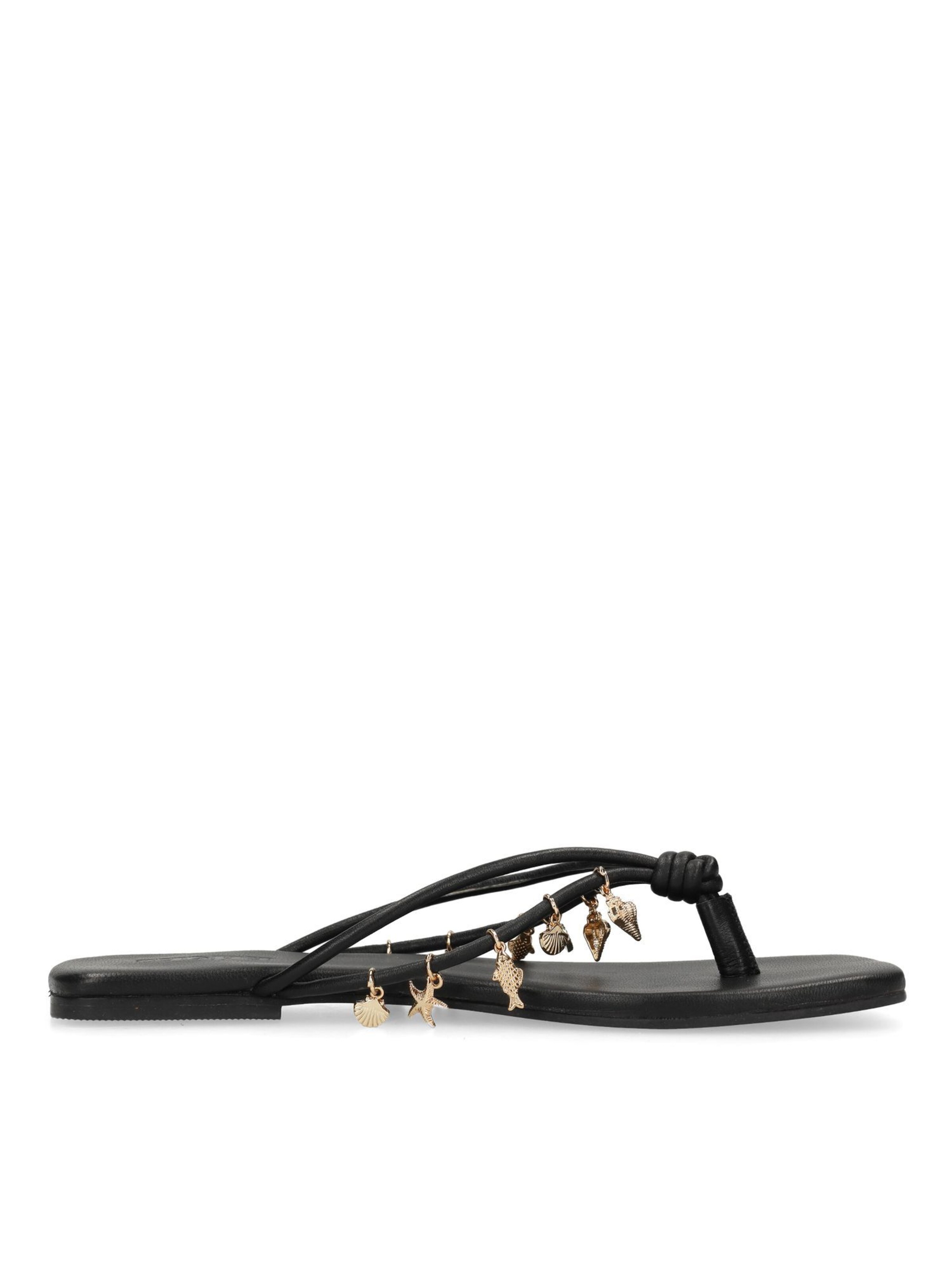 Tongs SACHA en noir