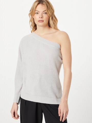 Nasty Gal Sweater in Grey: front