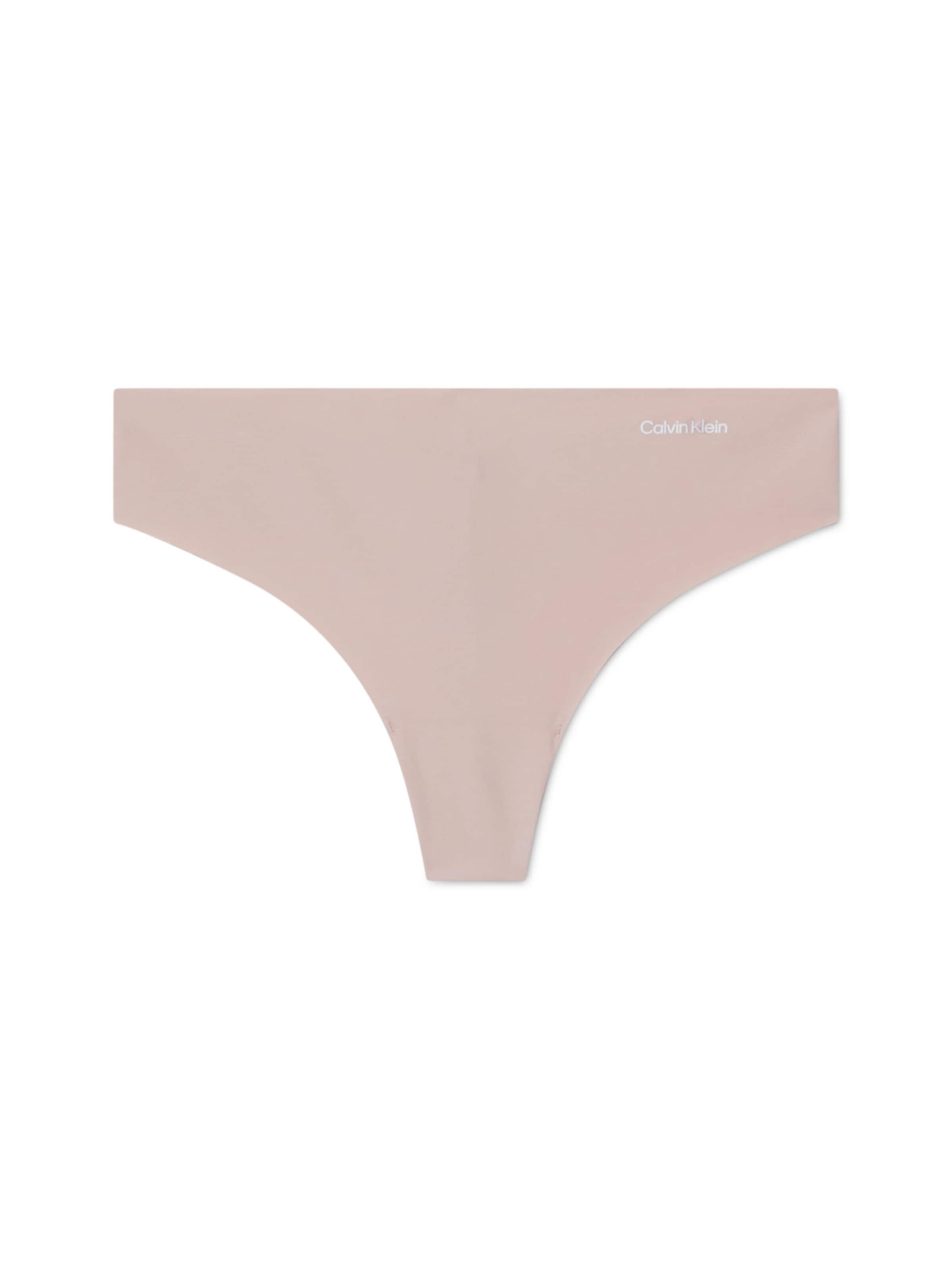 Calvin Klein Underwear String in Beige: voorkant