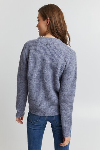 PULZ Jeans Knit Cardigan in Blue