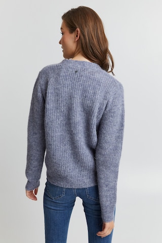 PULZ Jeans Knit Cardigan in Blue