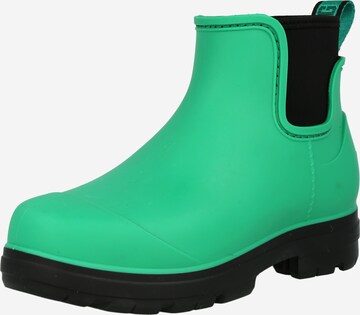 UGG Rubber boot 'Droplet' in Green: front