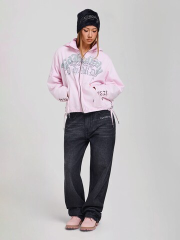 rožinė Ed Hardy Demisezoninė striukė