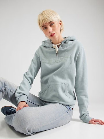 Superdry Sweatshirt in Blau: Vorderseite