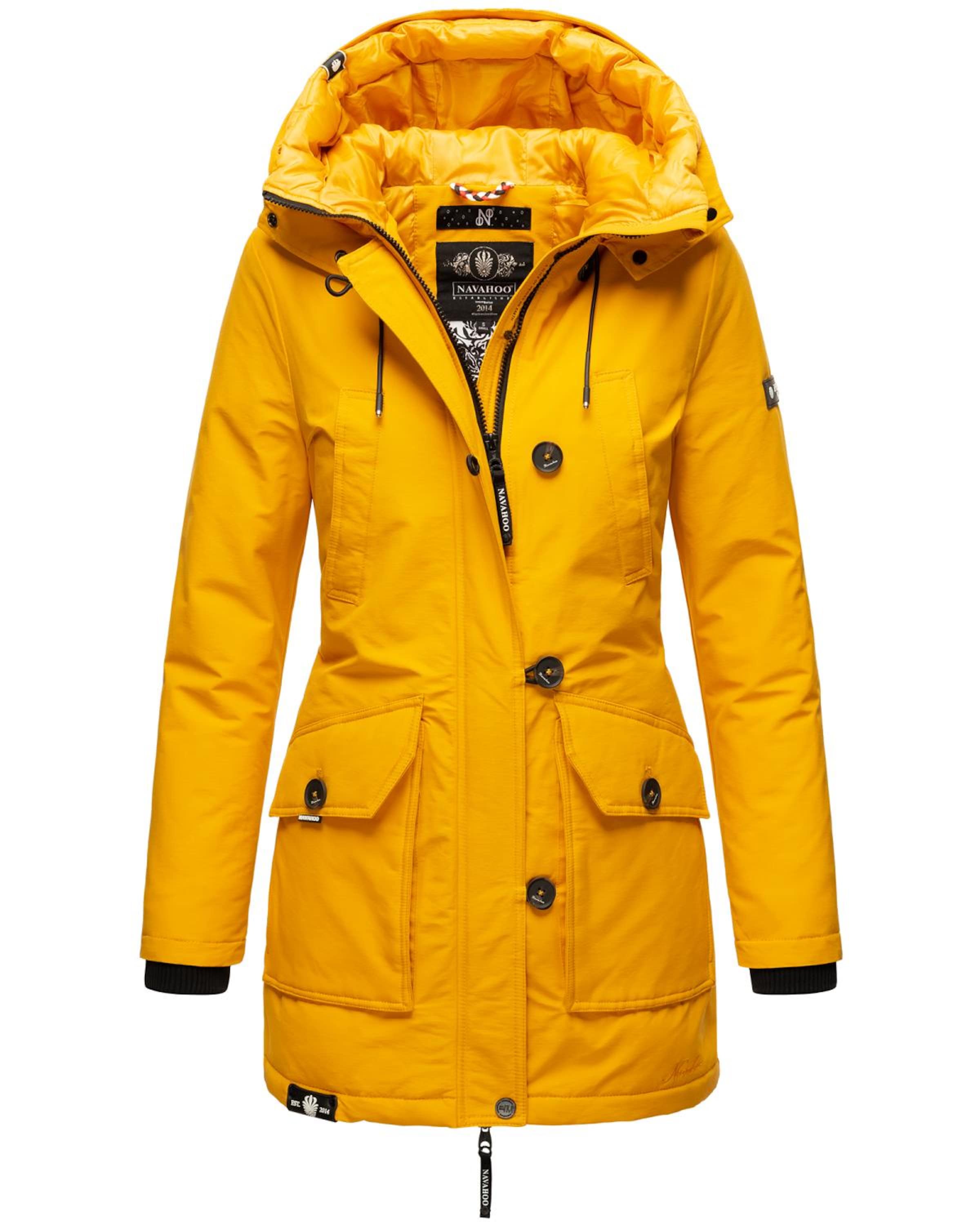 dzeltens NAVAHOO Ziemas parka 'Freeze Storm'