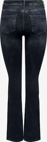 ONLY Flared Jeans 'Blush' in Blauw