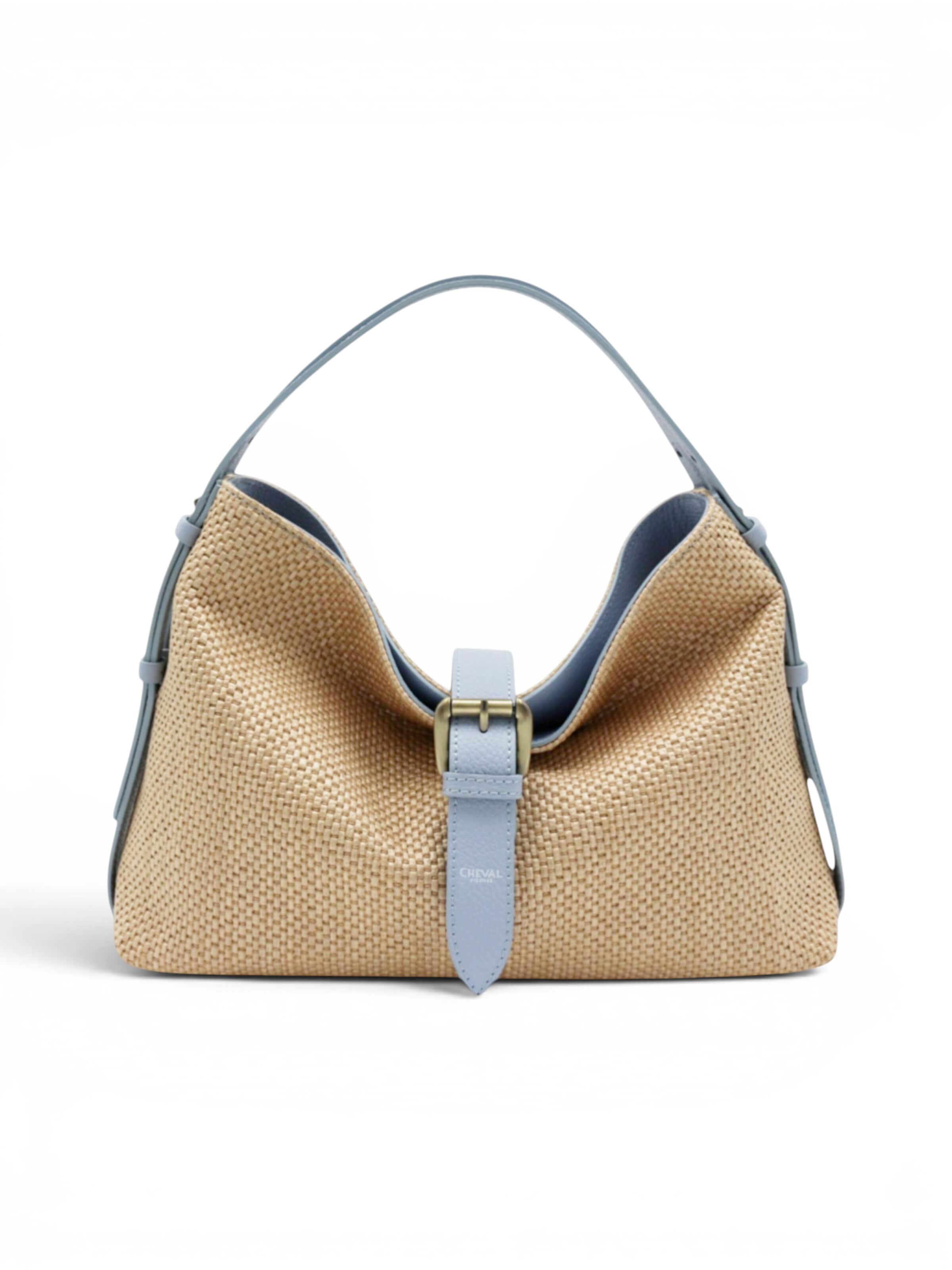 Cheval Firenze - Bolso de hombro en azul: frente