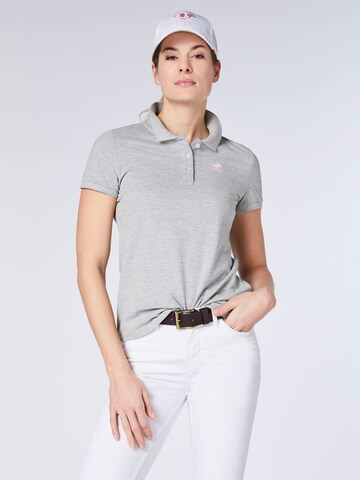 Polo Sylt Poloshirt in Grau: Vorderseite
