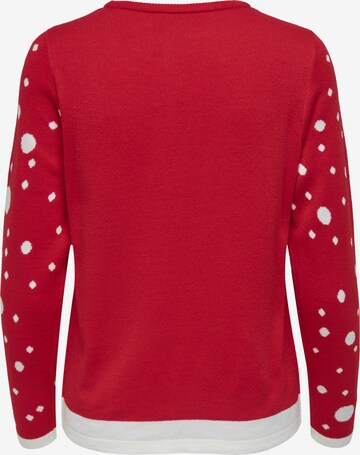 JDY Pullover 'Lucia' in Rot