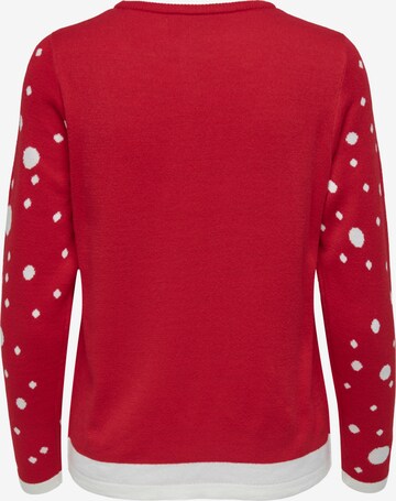 JDY - Pullover 'Lucia' em vermelho