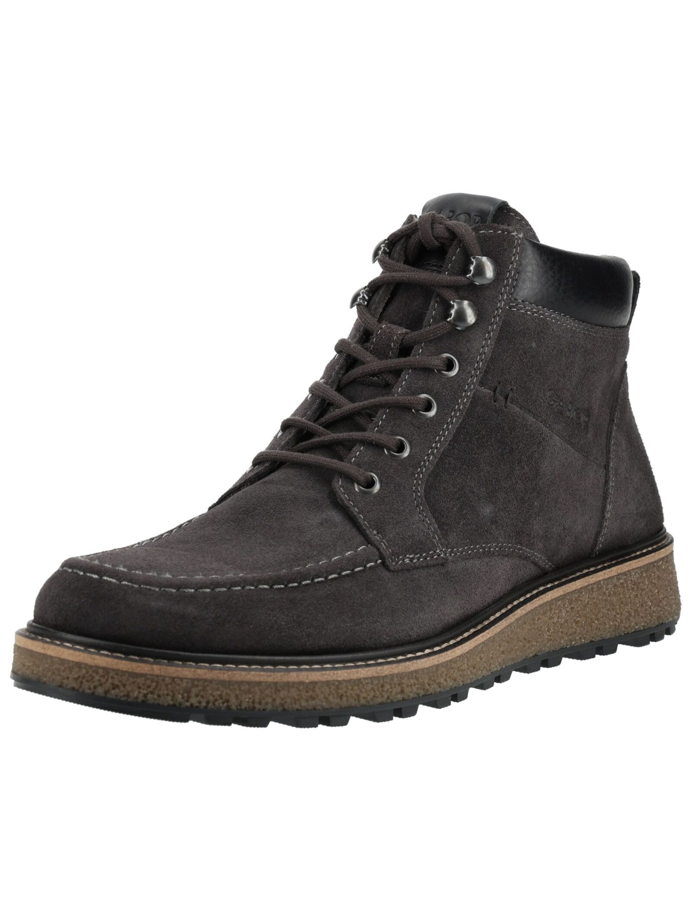 GABOR Veterboots in Zwart: voorkant