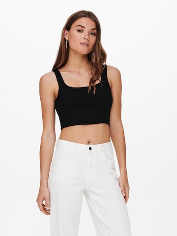 ONLY Top 'Linn' in Black: front