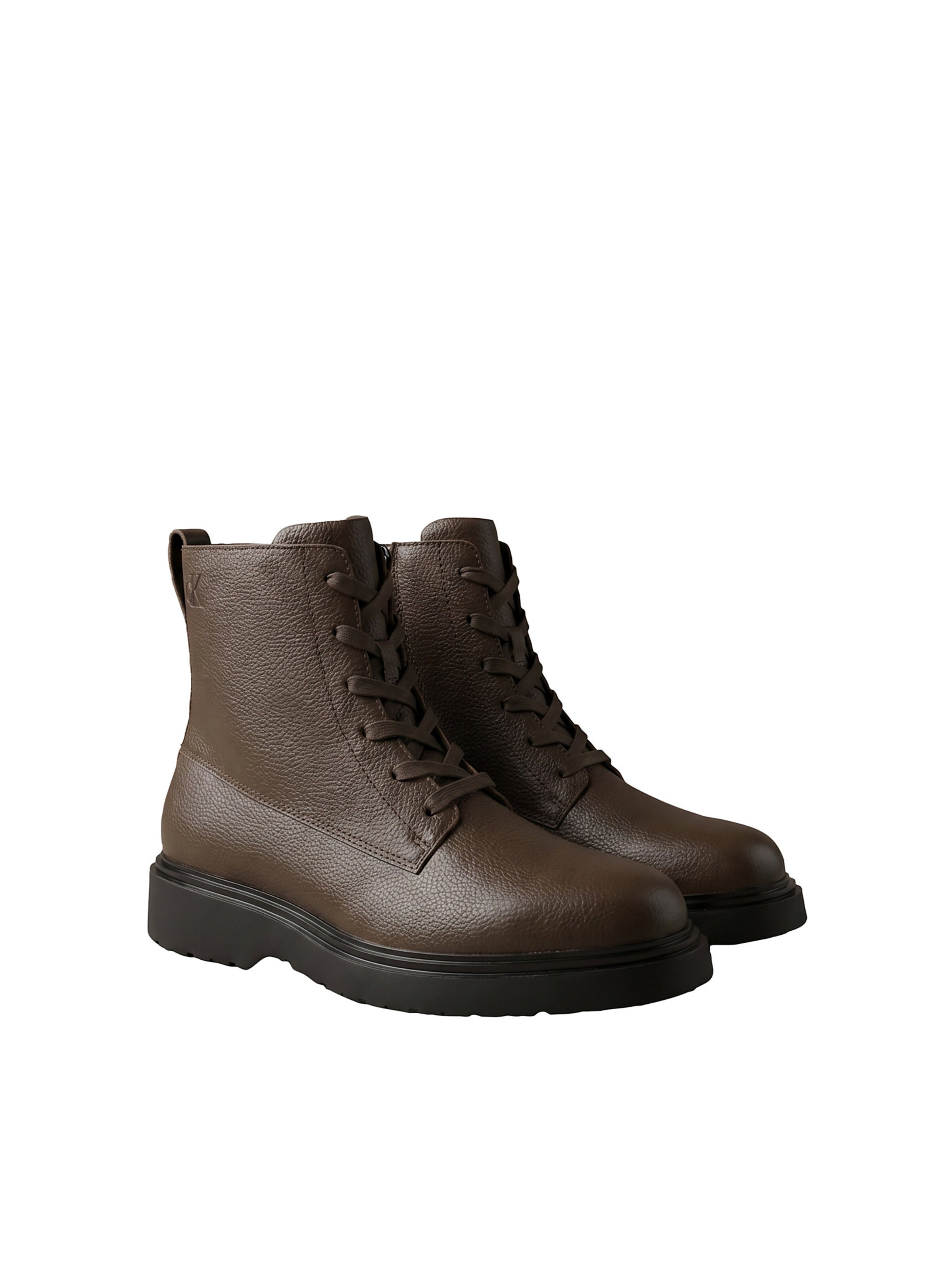 Calvin Klein Schnürboots 'Ess' in Braun