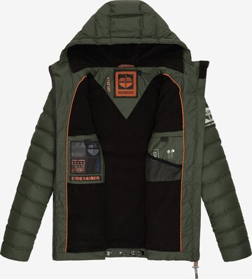 Veste d’hiver 'Zaharoo' STONE HARBOUR en vert