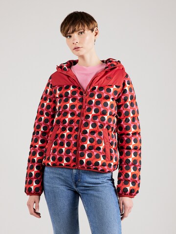 Veste mi-saison Blutsgeschwister en orange : devant