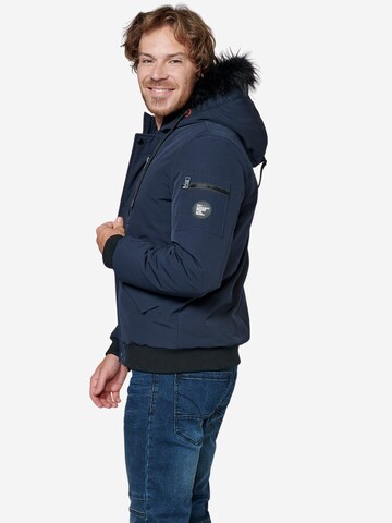 KOROSHI Winterjacke in Blau