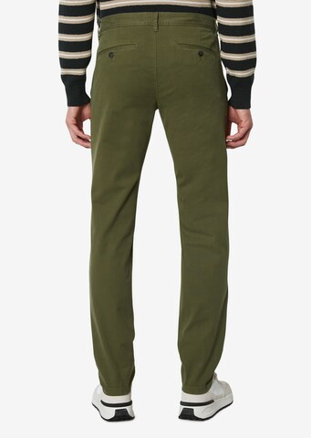 Marc O'Polo Regular Chino 'Stig' in Groen