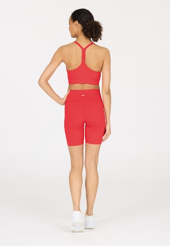Athlecia Low support Sport bh 'Bloom V2' in Rood