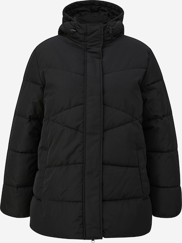 TRIANGLE Winterjacke in Schwarz: predná strana