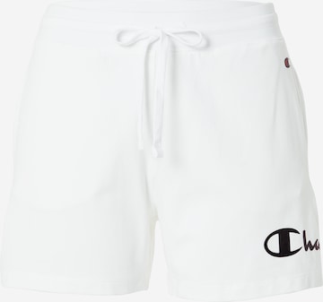 Champion Authentic Athletic Apparel Regular Pants in White: front