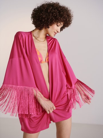 Guido Maria Kretschmer Women Kimono 'Lani' in Pink: predná strana