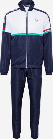 Sergio Tacchini - Fato de jogging 'Jura' em azul: frente