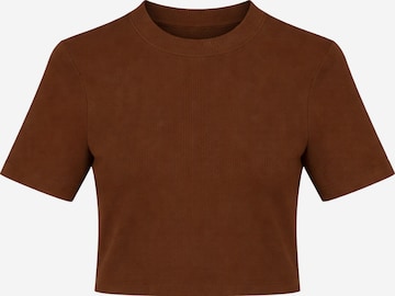 BRAVE SOUL Shirt in Braun: Vorderseite