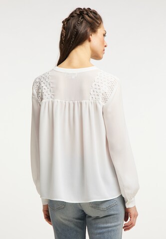 usha FESTIVAL Blouse in White