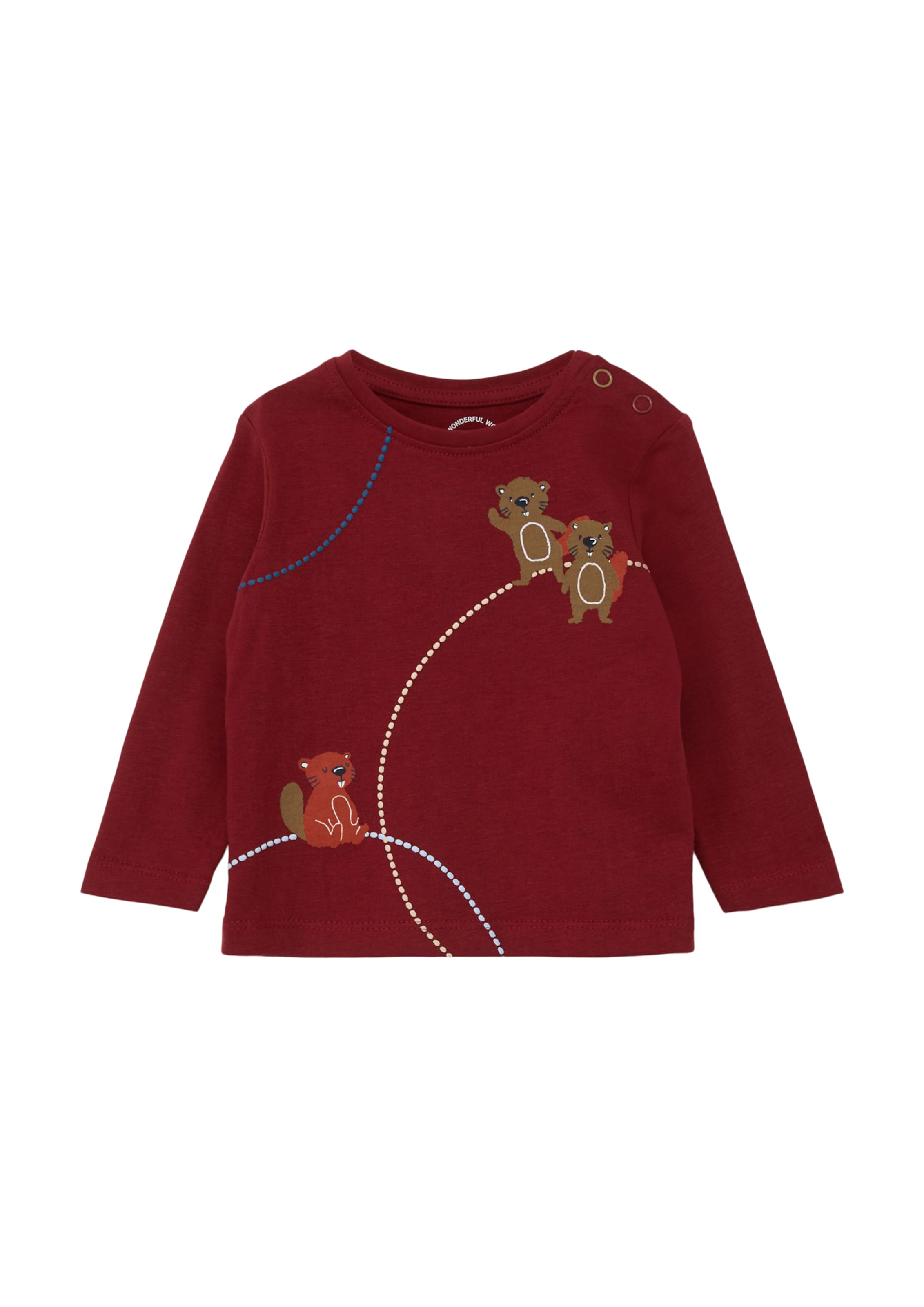 s.Oliver Shirt in Rot: Vorderseite