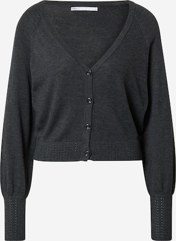 ONLY Knit Cardigan 'ANA' in Grey: front