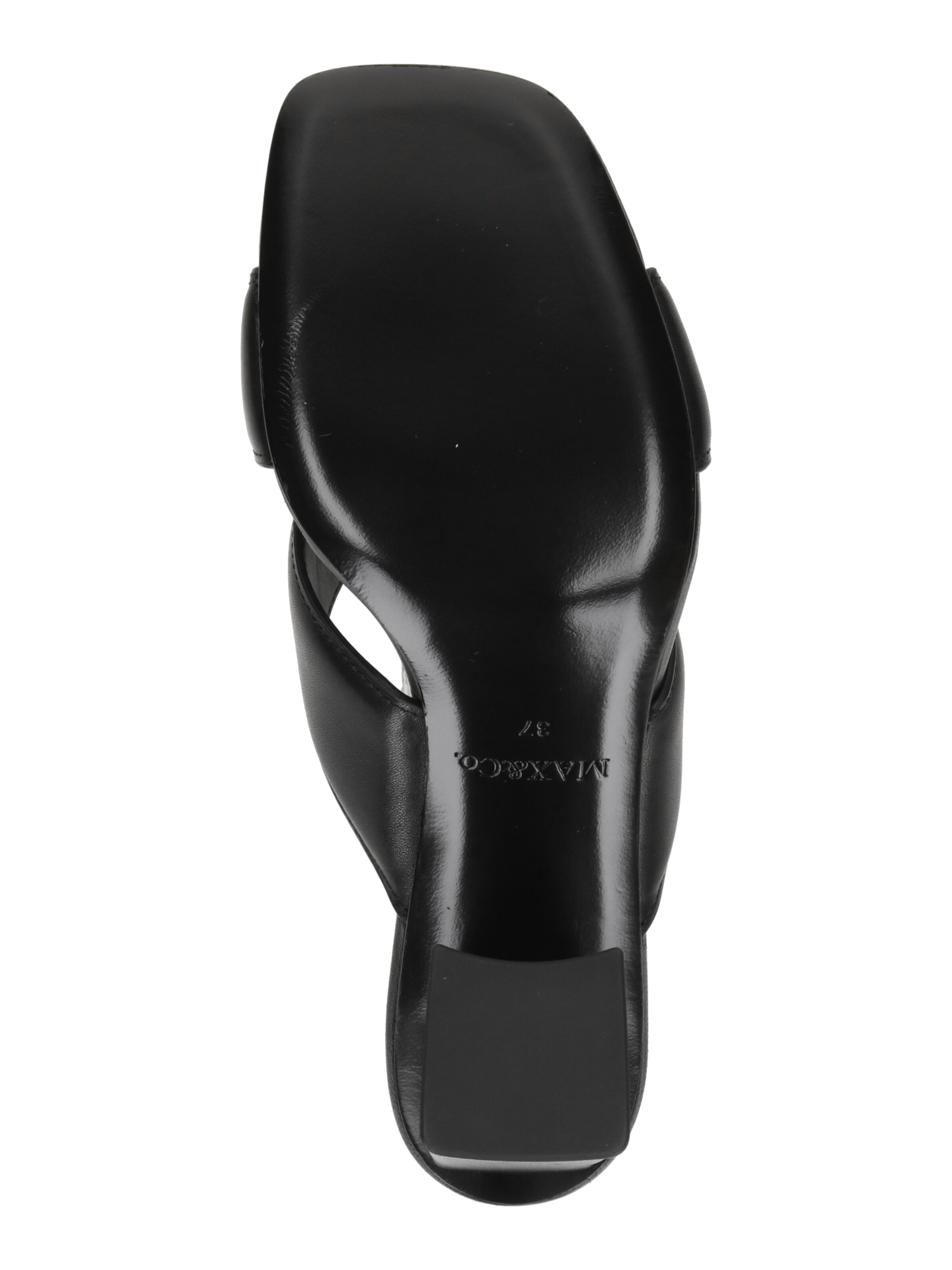 MAX&Co. Šľapky 'SOHO' - Čierna