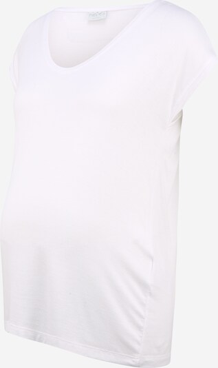 Pieces Maternity T-shirt 'BILLO' en blanc, Vue avec produit