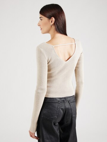 ABOUT YOU Sweater 'Mareike' in Beige