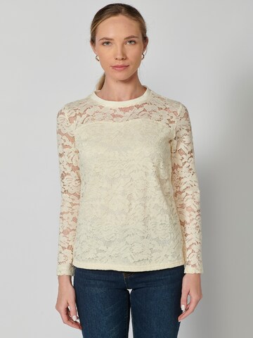 KOROSHI Shirt in Beige: front