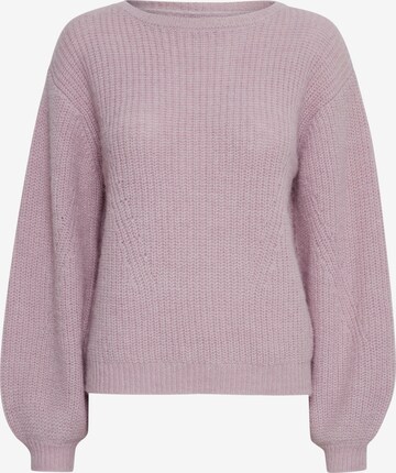 PULZ Jeans Sweater 'IRIS' in Purple: front