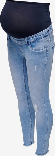 Only Maternity Jeans 'Blush' in de kleur Navy / Blauw denim, Productweergave