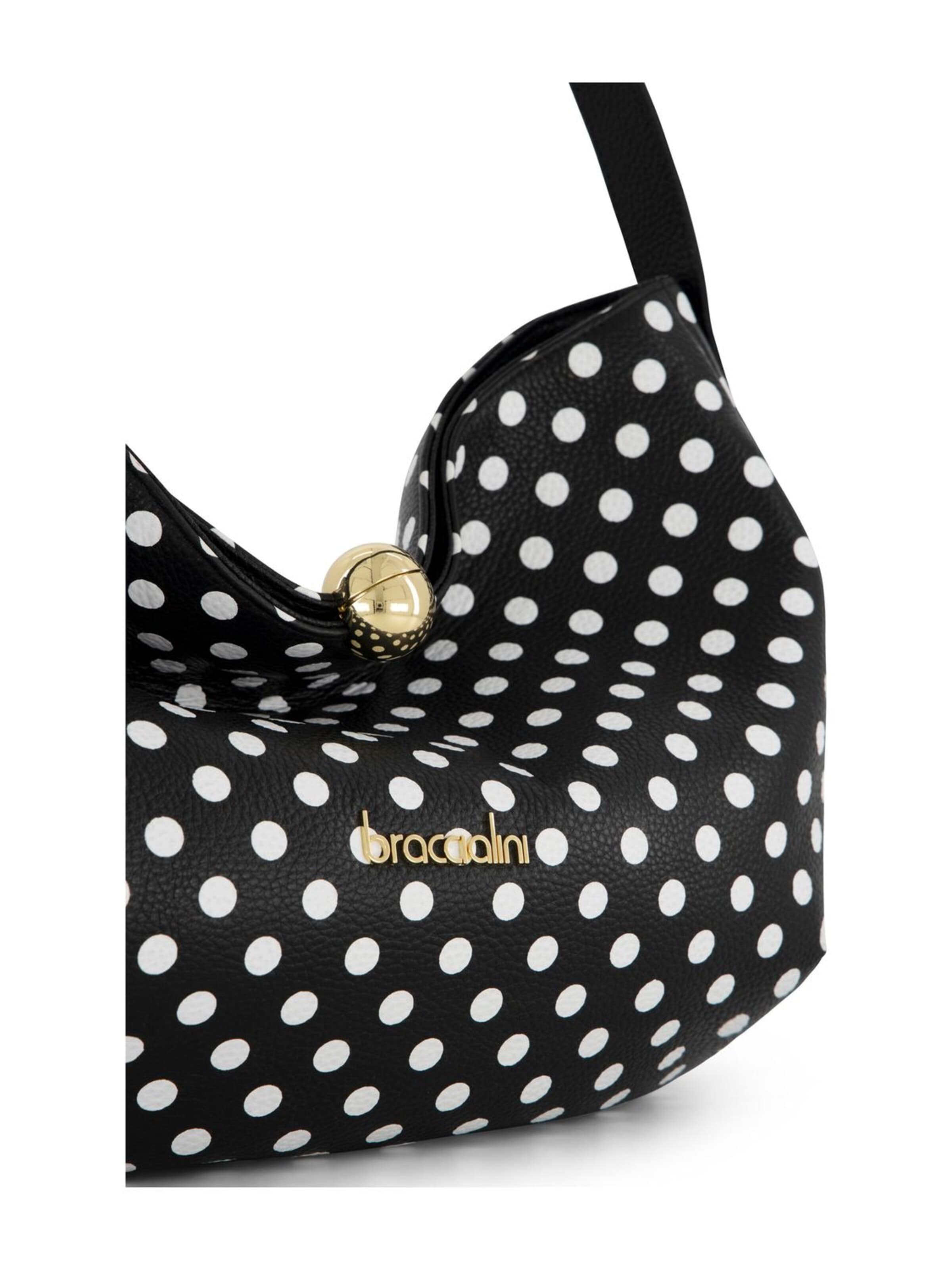Borsa a spalla 'Ariel' di Braccialini in nero
