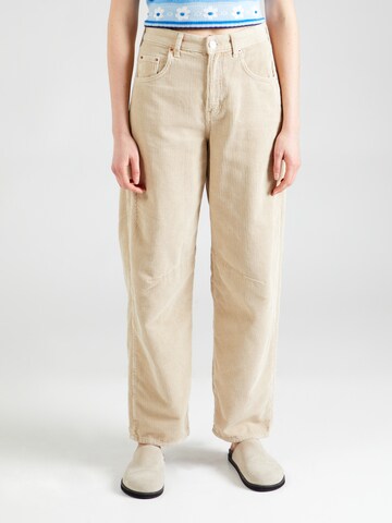 Loosefit Pantaloni 'LOGAN' di BDG Urban Outfitters in beige: frontale