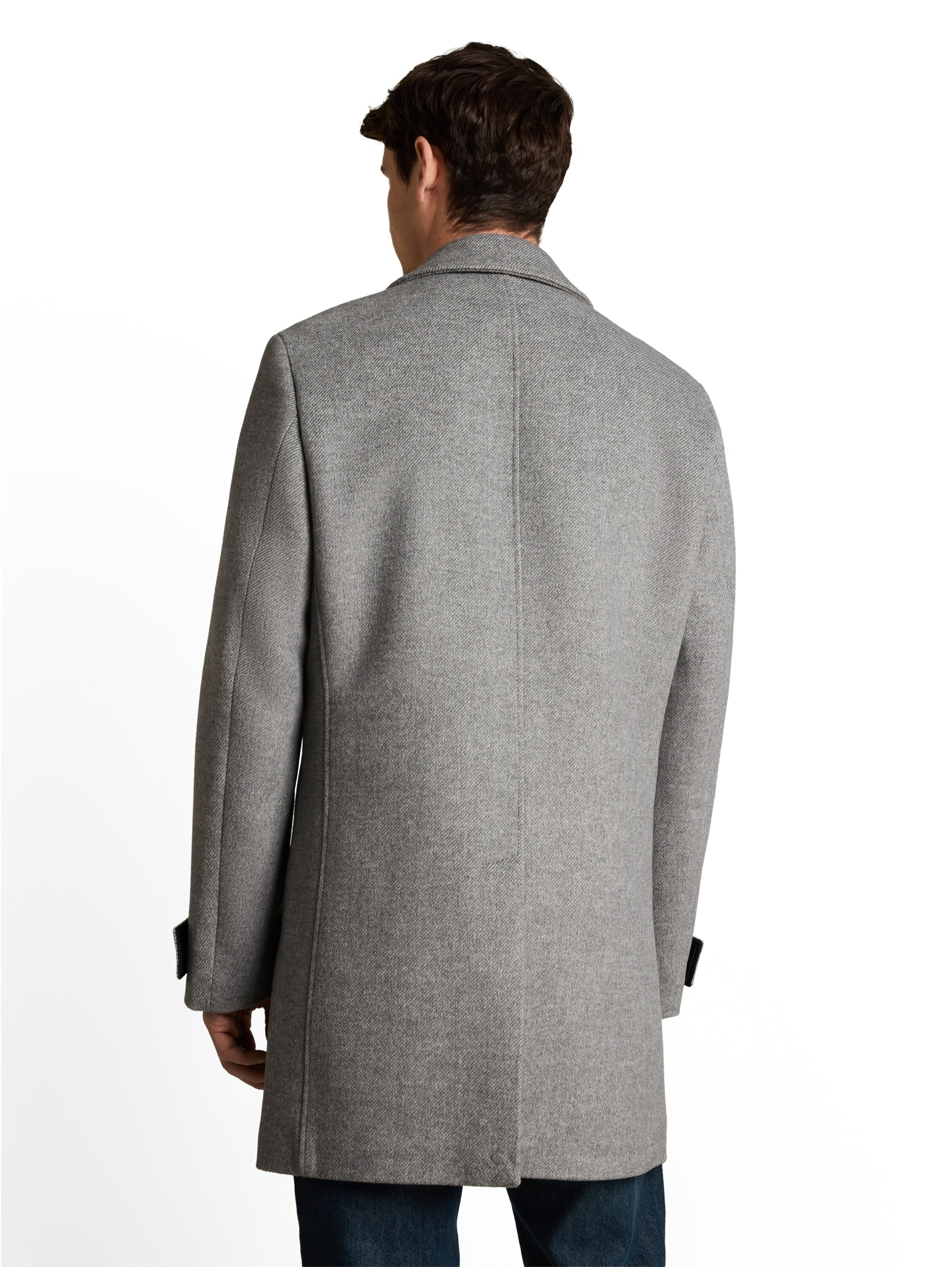 TOM TAILOR Between-Seasons Coat in Grey
