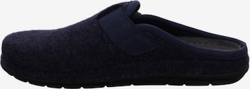 ROHDE Hausschuh in Blau: Vorderseite