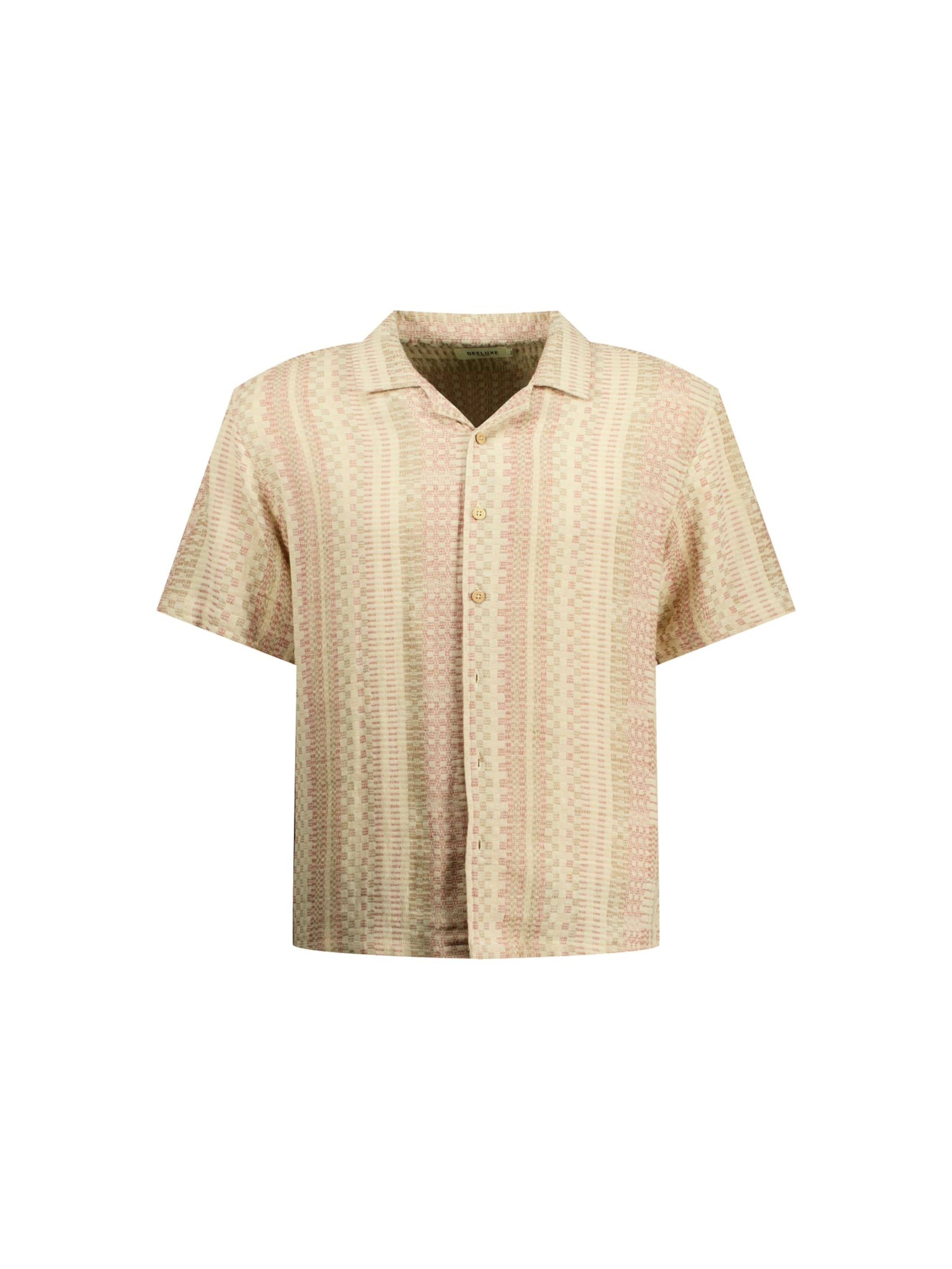 Chemise 'Mio' Deeluxe en beige : devant