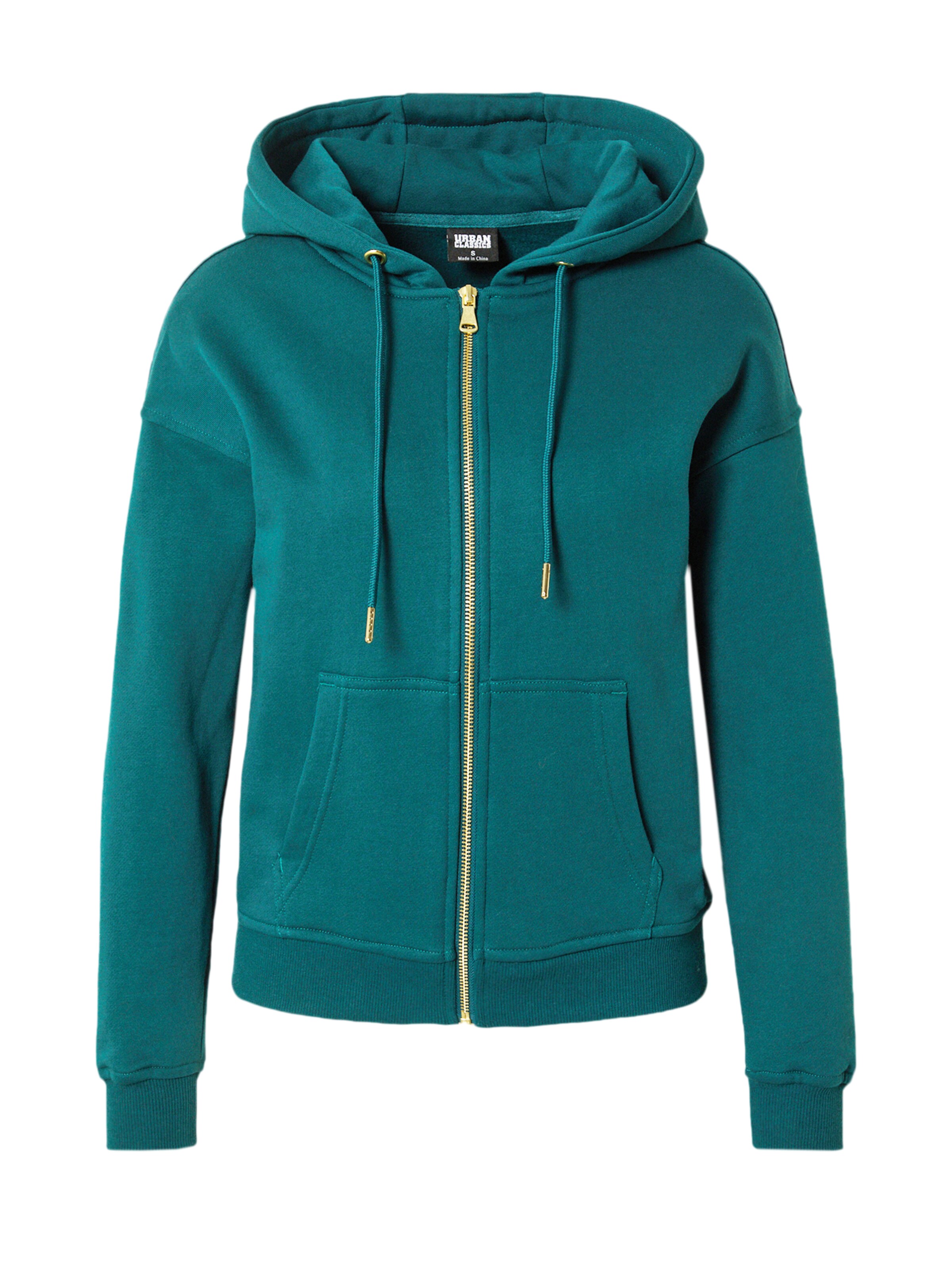 Urban Classics Sweatjakke i grøn: forside